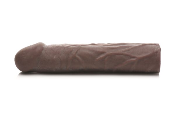 JOCK Extra Lange Penis Sleeve 22,5 cm - Bruin - Afbeelding 2