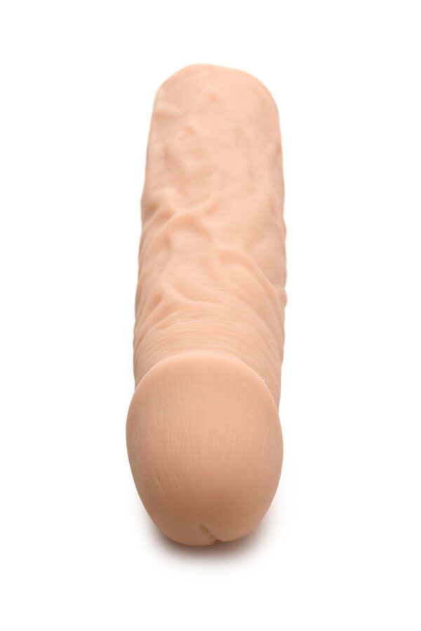 JOCK Extra Lange Penis Sleeve 22,5 cm - Beige - Afbeelding 3