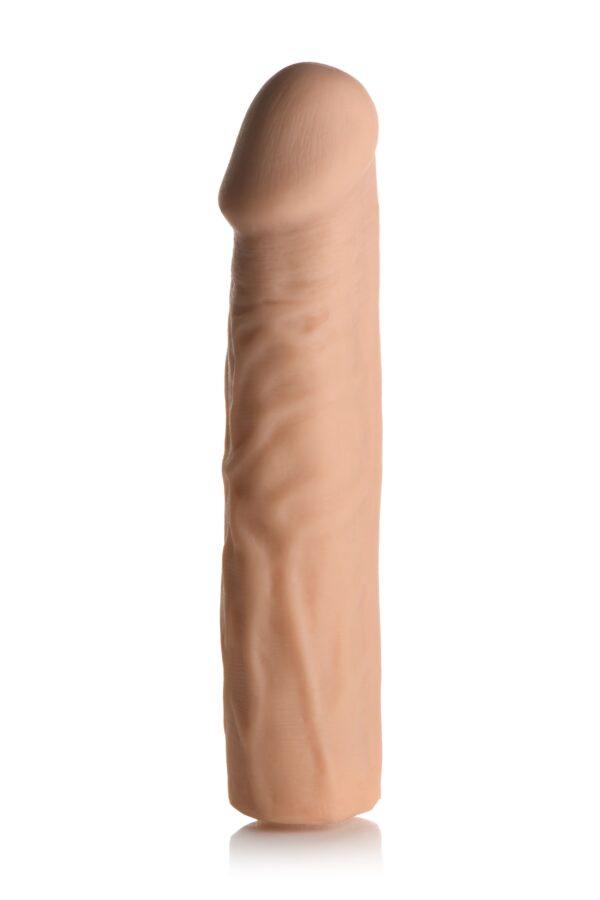 JOCK Extra Lange Penis Sleeve 22,5 cm - Beige - Afbeelding 4