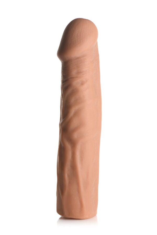 JOCK Extra Lange Penis Sleeve 22,5 cm - Tan - Afbeelding 4