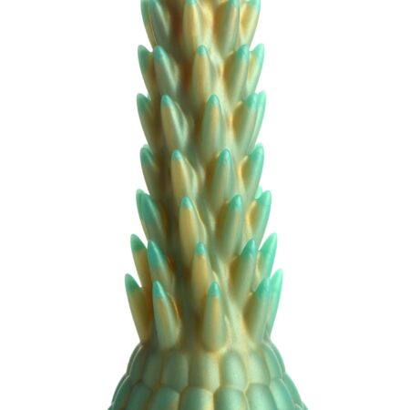 Stegosaurus Spiky Reptiel Dildo - Groen