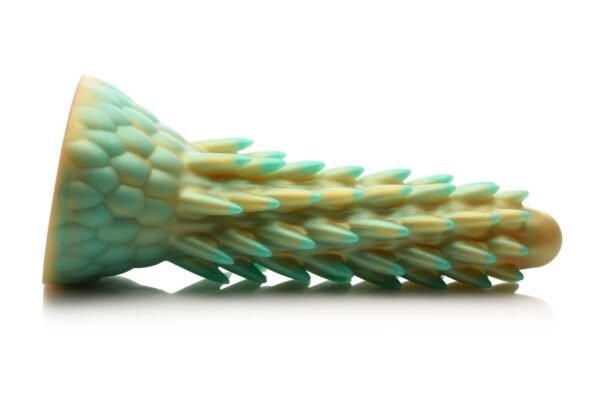 Stegosaurus Spiky Reptiel Dildo - Groen - Afbeelding 3