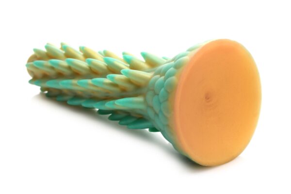 Stegosaurus Spiky Reptiel Dildo - Groen - Afbeelding 5