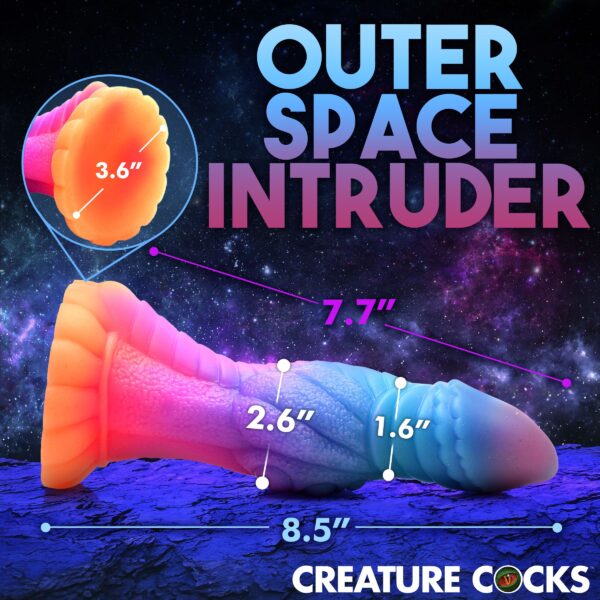 Glow-In-The-Dark Alien Dildo - Afbeelding 14