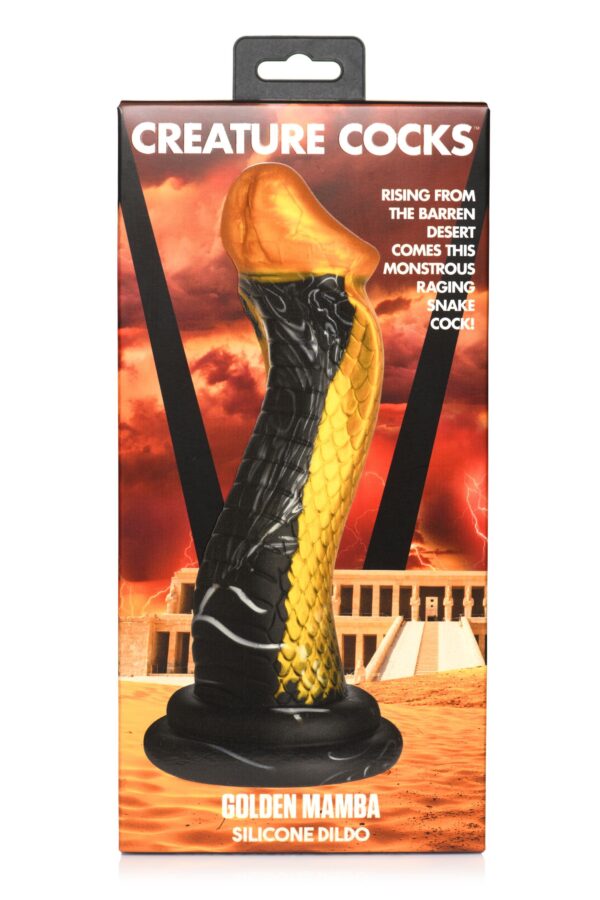 Gouden Mamba Dildo - Afbeelding 11