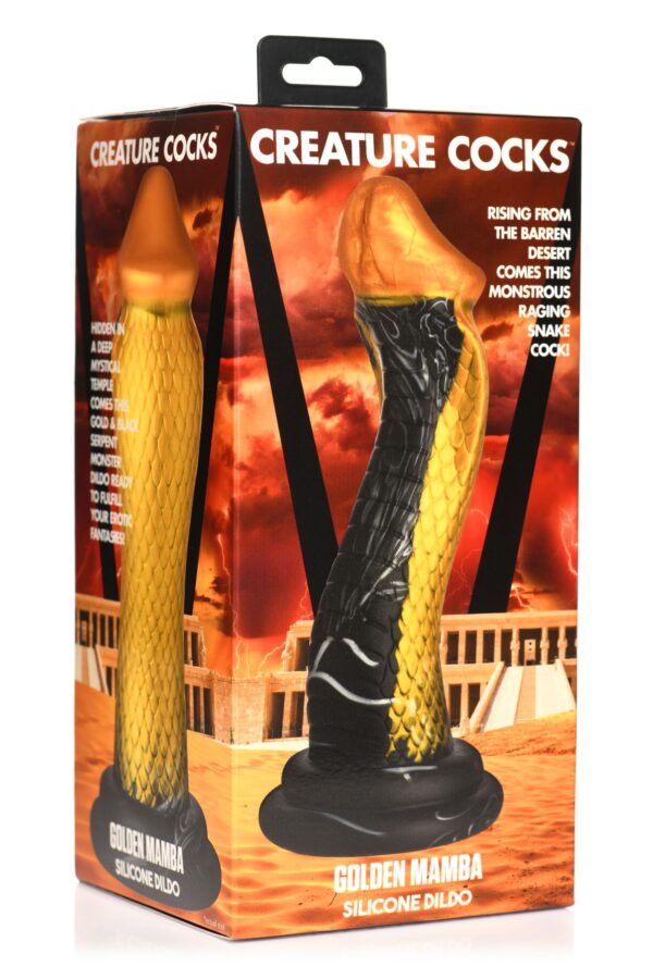 Gouden Mamba Dildo - Afbeelding 12