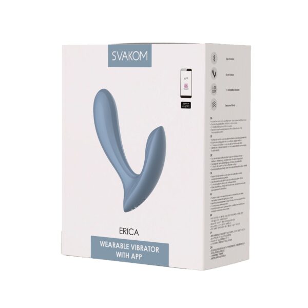 SVAKOM - Erica Panty Vibrator - Dusty Blue - Afbeelding 7