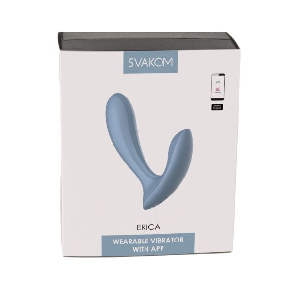 SVAKOM - Erica Panty Vibrator - Dusty Blue - Afbeelding 8