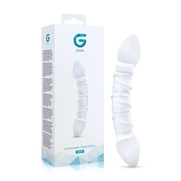 Gildo - Dubbele Glazen G-spot/Prostaat Dildo No. 31 - Afbeelding 6