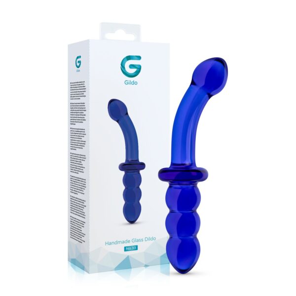 Gildo - Dubbele Glazen G-spot/Prostaat Dildo No. 33 - Afbeelding 8