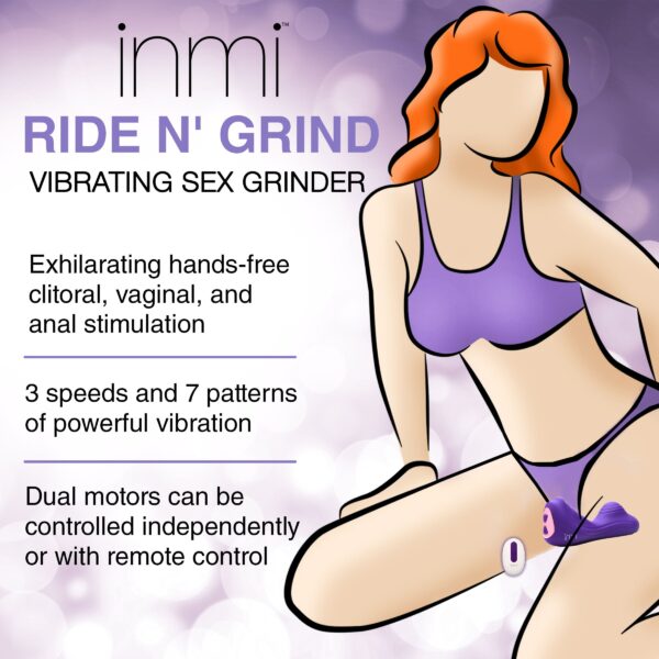 Ride N' Grind Vibrator Met Afstandsbediening - Afbeelding 13