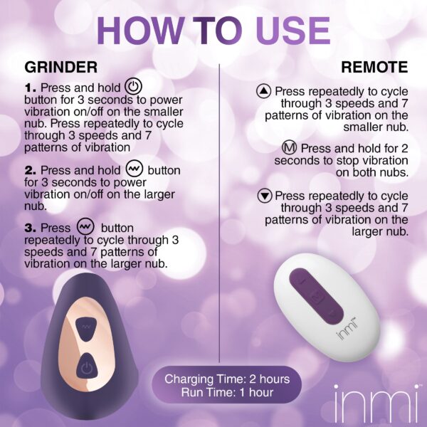 Ride N' Grind Vibrator Met Afstandsbediening - Afbeelding 16
