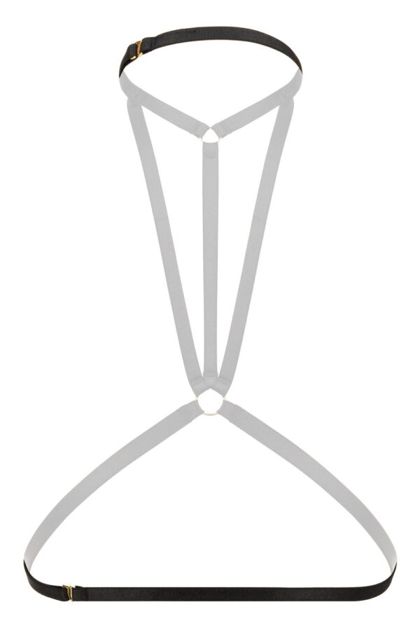 Strappy Harness Bralette Obsession - zwart - Afbeelding 7