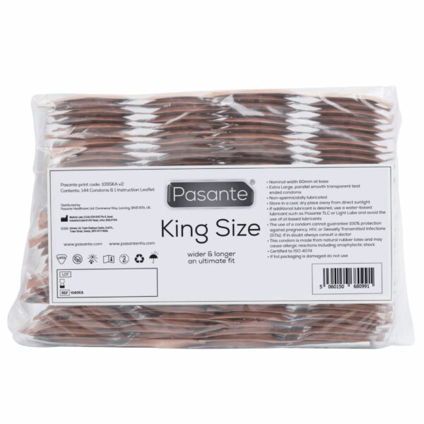 Pasante King Size Condooms - 144 stuks - Afbeelding 2