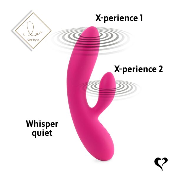 FeelzToys - Lea Rabbit Vibrator - Glitter - Afbeelding 6