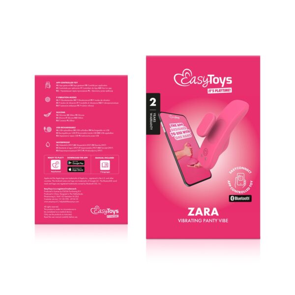 EasyConnect - Panty Vibrator Zara app gestuurd - Afbeelding 16
