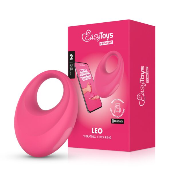 EasyConnect - Vibrerende Cockring Leo app gestuurd - Afbeelding 15