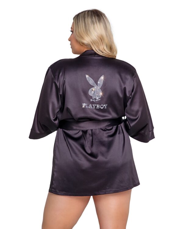 Playboy Lingerie - Sparkling Bunny Kimono - Afbeelding 4