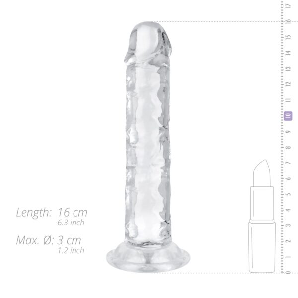 Jelly Dildo zonder Ballen - 14 cm - Afbeelding 8