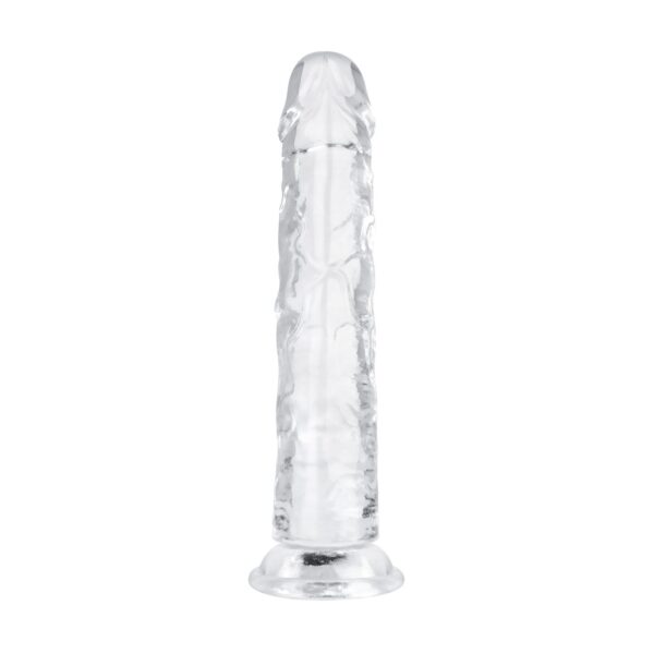 Jelly Dildo zonder ballen - 18 cm - Afbeelding 3
