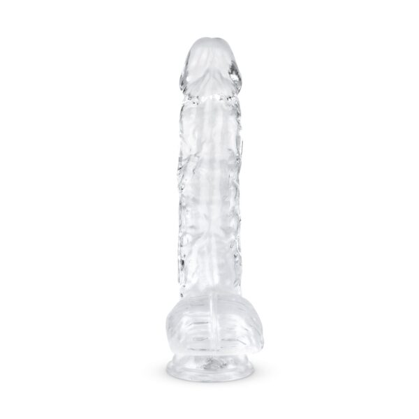 Jelly Dildo met Ballen - 13,5 cm - Afbeelding 3