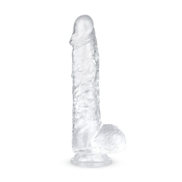 Jelly Dildo met Ballen - 15 cm - Afbeelding 2
