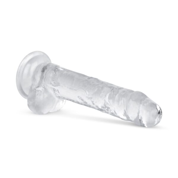 Jelly Dildo met ballen - 17 cm - Afbeelding 4