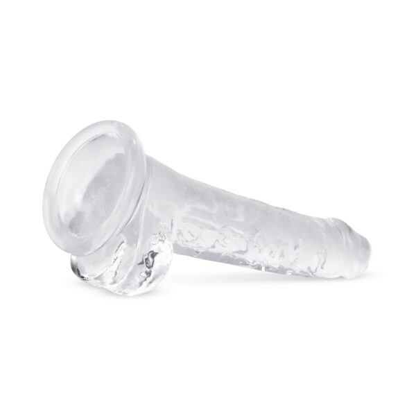 Jelly Dildo met ballen - 17 cm - Afbeelding 5
