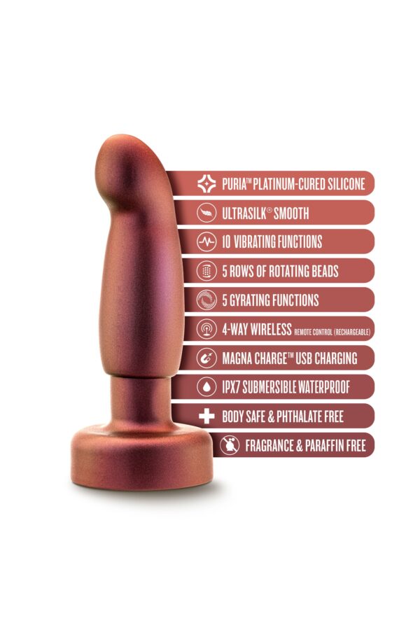 Anal Adventures Matrix - Bionic Plug - Cosmic Copper - Afbeelding 8
