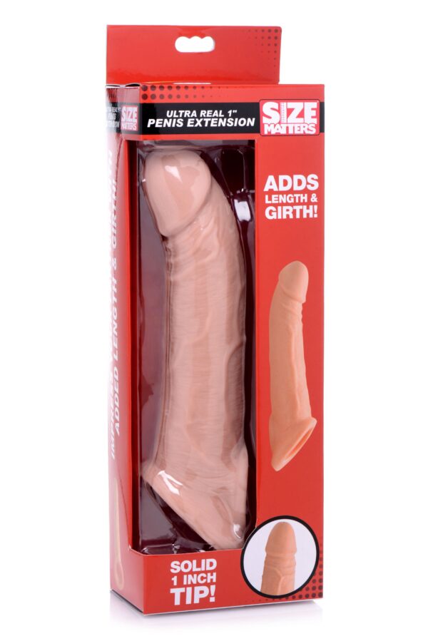 XR Brands - Ultra Real Penis Sleeve - Beige - Afbeelding 12