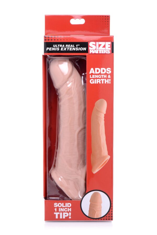 XR Brands - Ultra Real Penis Sleeve - Beige - Afbeelding 10