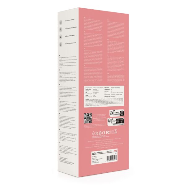 SVAKOM - Mora Neo Interactieve Stotende Vibrator - Peach - Afbeelding 7
