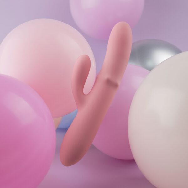 SVAKOM - Mora Neo Interactieve Stotende Vibrator - Peach - Afbeelding 9