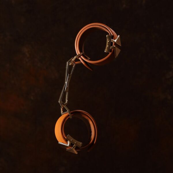 LOCKINK - Enkel- en enkelboeien Set - bruin - Afbeelding 4