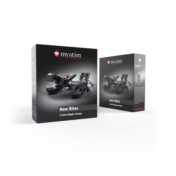 Mystim - Barry Bite Tepelklemmen - Zwart - Afbeelding 3