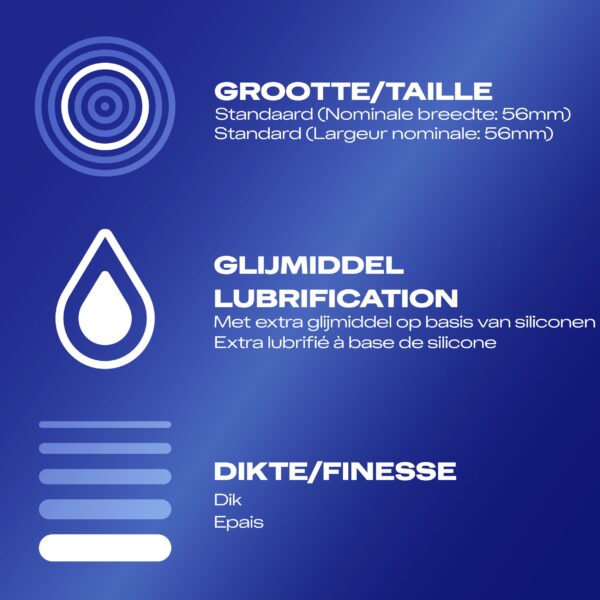 Extra veilig met de Durex Extra Safe 3 st - Afbeelding 2
