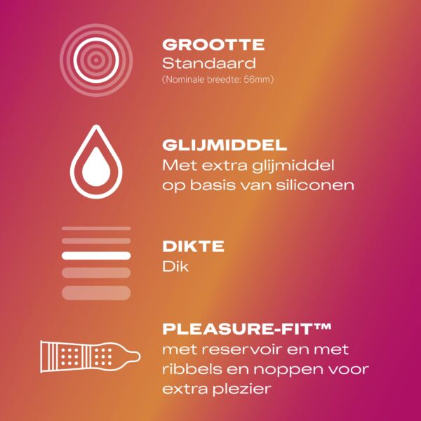 Durex Pleasure Me Condooms - 10 stuks - Afbeelding 3