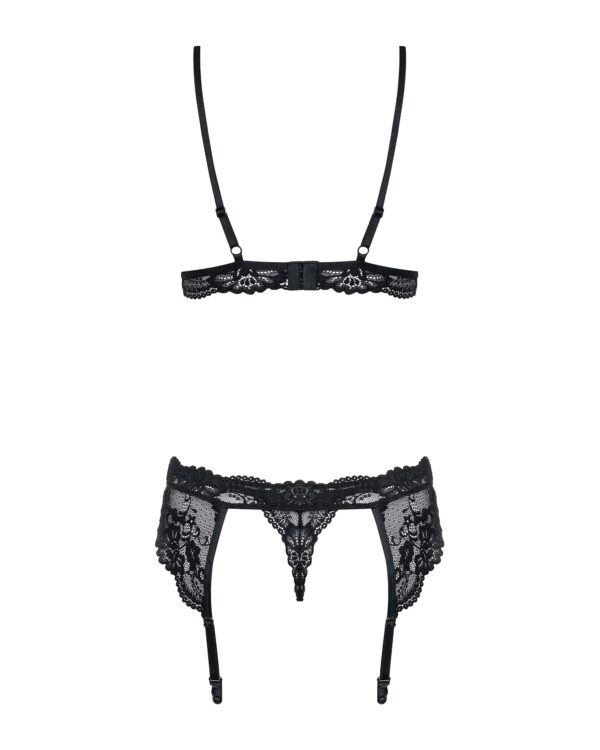Driedelig Kanten Lingeriesetje - Afbeelding 4
