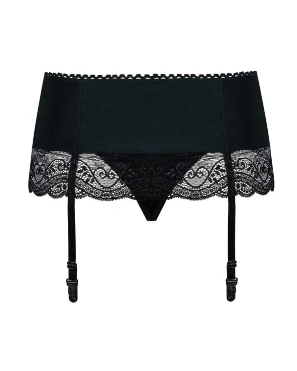 Miamor Jarretel Gordel Met String - Zwart - Afbeelding 5