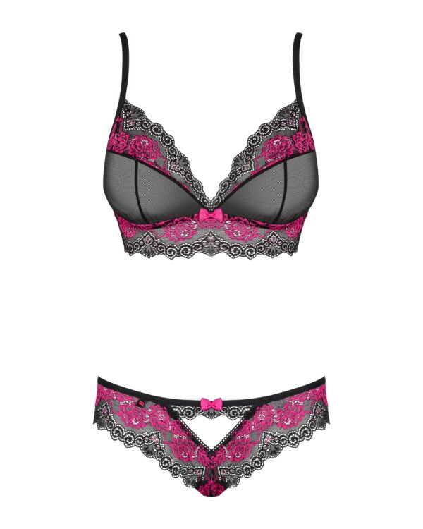 Tulia 2-Delige BH Set - Zwart/Roze - Afbeelding 5