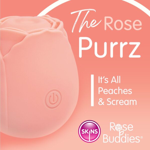 Skins Rose Buddies - The Rose Purrz Vibrator - Afbeelding 7