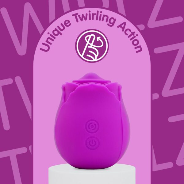Skins Rose Buddies - The Rose Twirlz Vibrator - Afbeelding 6