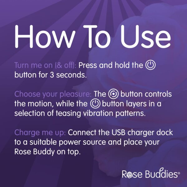Skins Rose Buddies - Bums N Roses Anaal Vibrator - Afbeelding 11