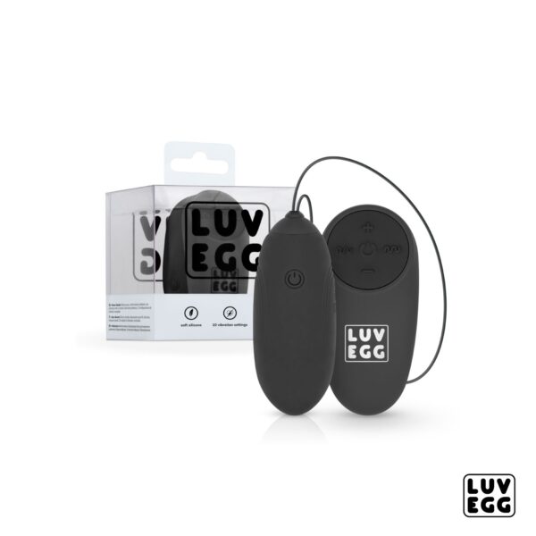 LUV EGG - Zwart - Afbeelding 5