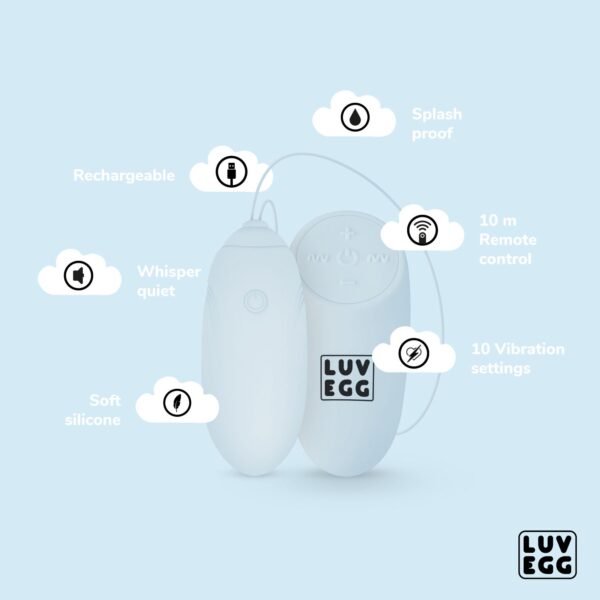 LUV EGG - Blauw - Afbeelding 3