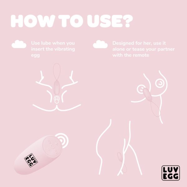 LUV EGG - Roze - Afbeelding 3