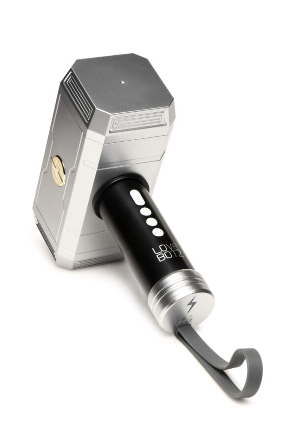XR Brands - Thunder Stroker Zuigende Masturbator - Zilver&Zwart - Afbeelding 3