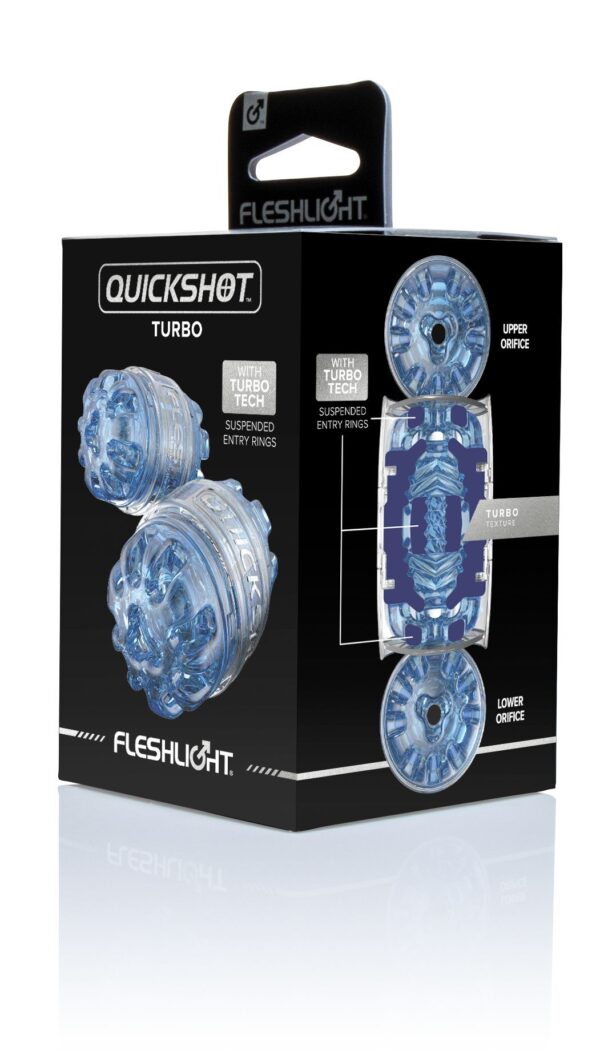 Fleshlight - Quickshot Turbo - Blauw - Afbeelding 6
