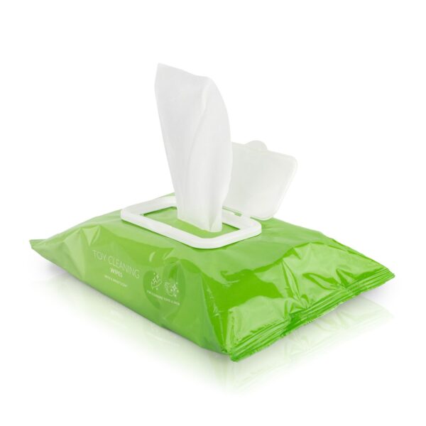 EasyGlide Toy Cleaning Doekjes - 100 doekjes - Afbeelding 3