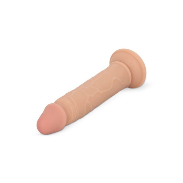 Dildo zonder ballen 22,5 cm - beige - Afbeelding 2